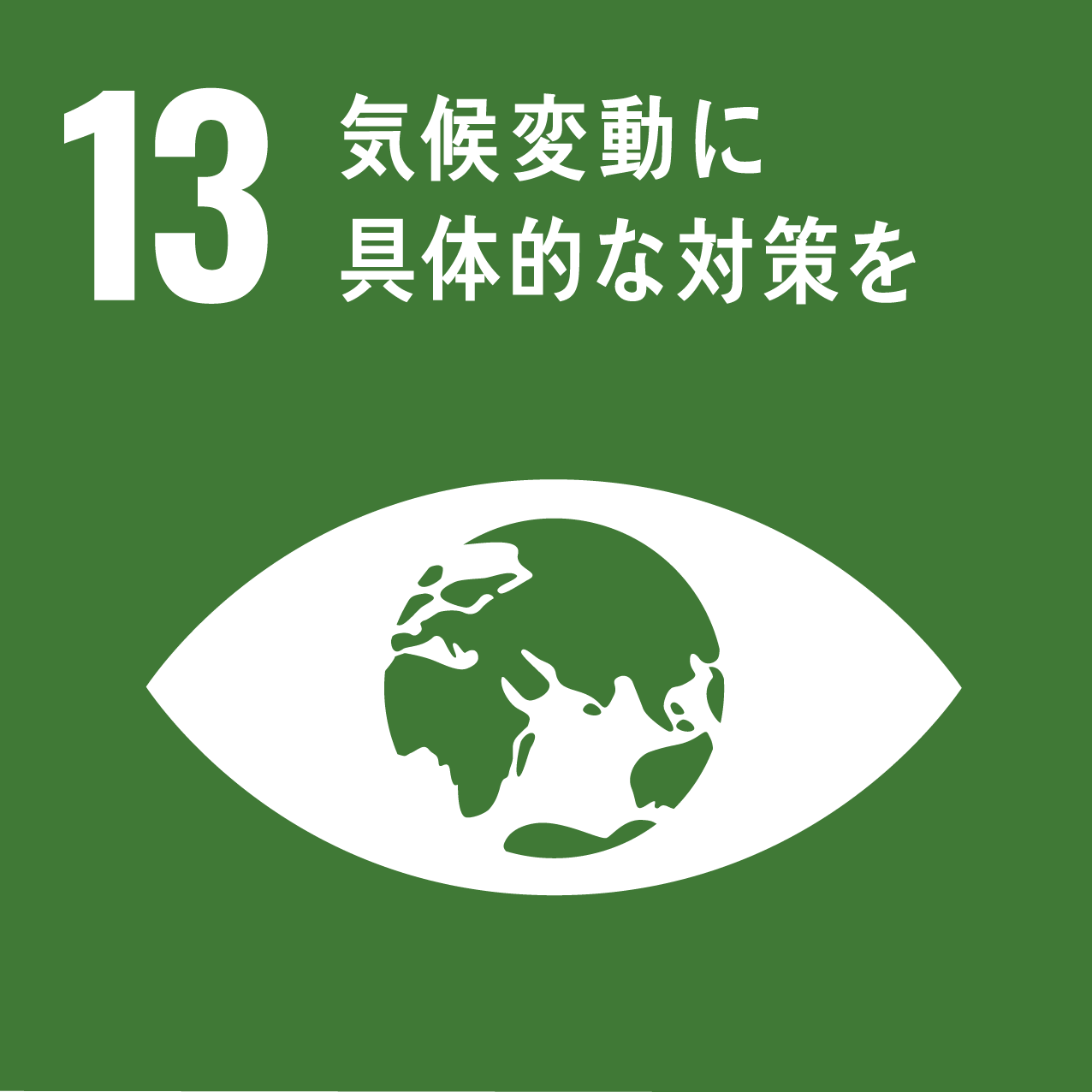 SDGs13．気候変動に具体的な対策を